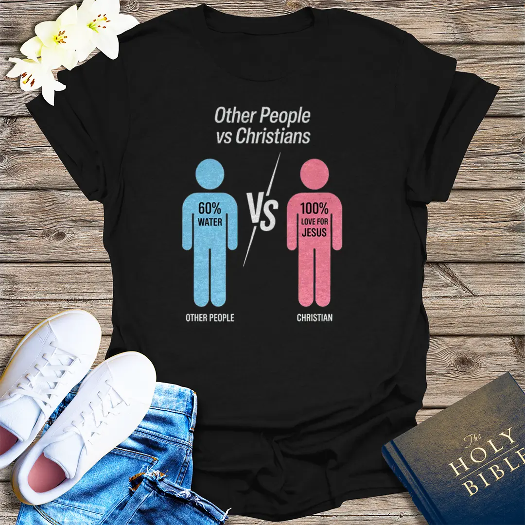 100% Love for Jesus T-Shirt - Black