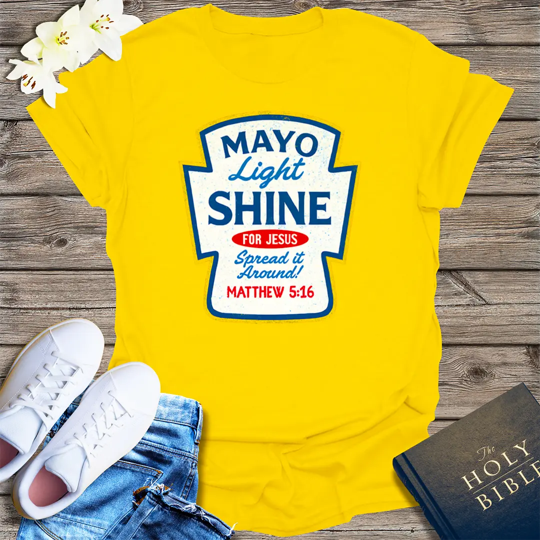 Mayo Light Shine T-Shirt - Daisy