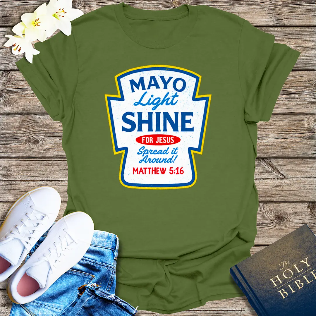Mayo Light Shine T-Shirt - Military Green
