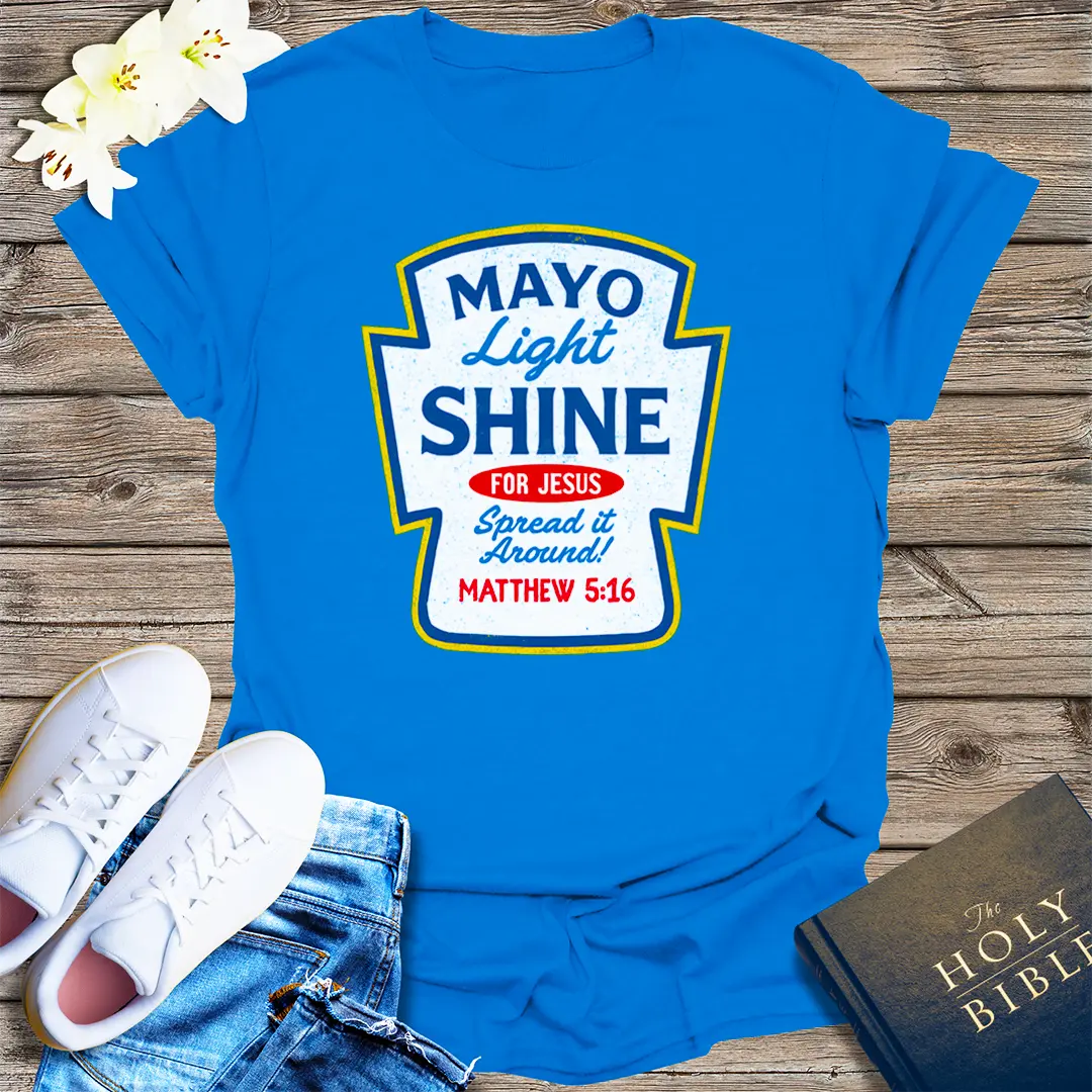 Mayo Light Shine T-Shirt - Royal