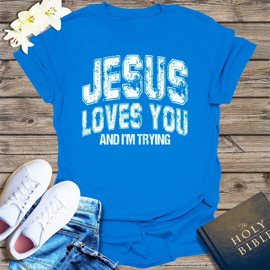 Thou Shalt Not Try Me T-Shirt - Royal