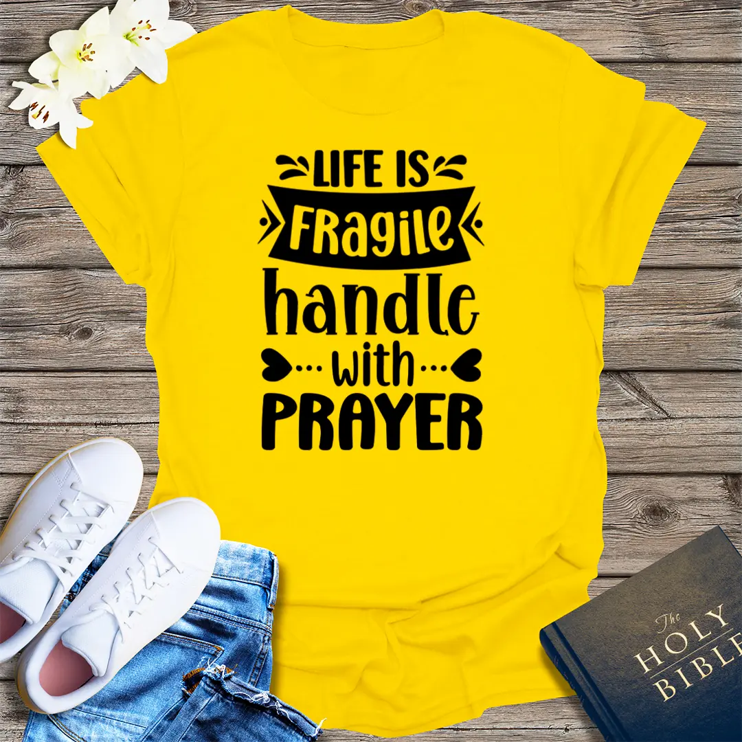 Powered by Prayer T-Shirt - Daisy