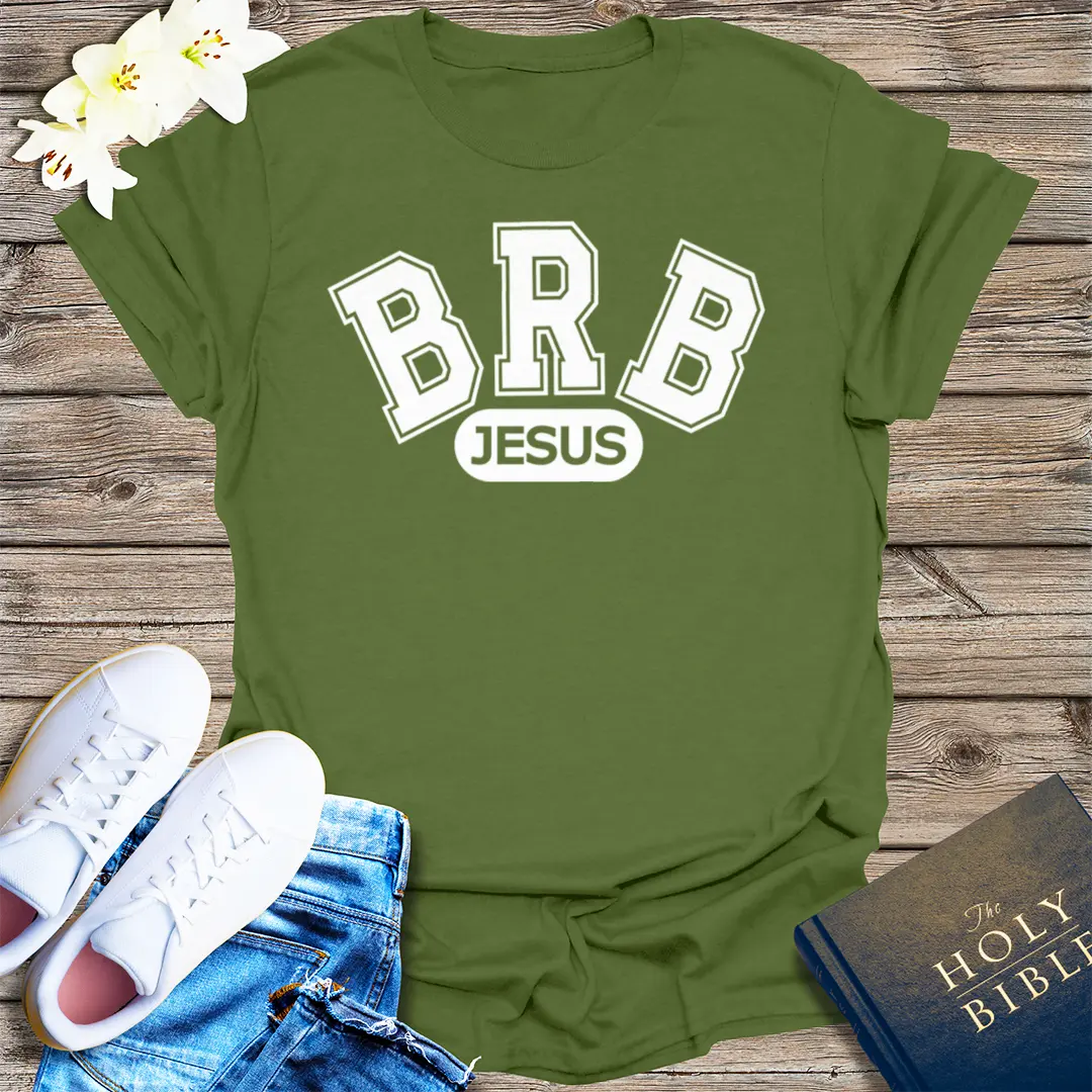 Jesus Is King T-Shirt - Military Green