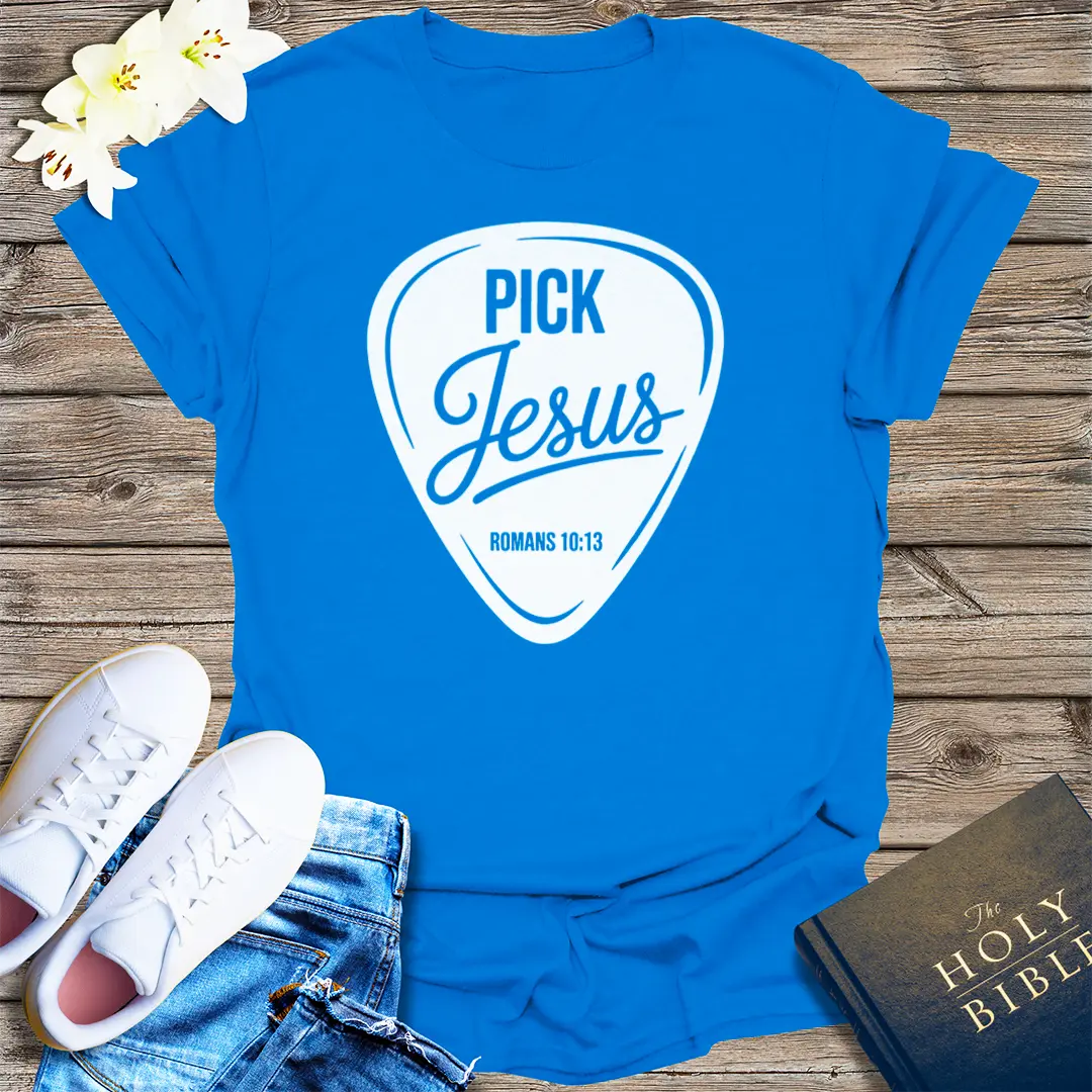 Pick Jesus T-Shirt - Royal
