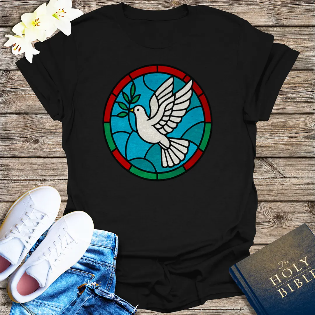 Peaceful Dove T-Shirt - Black