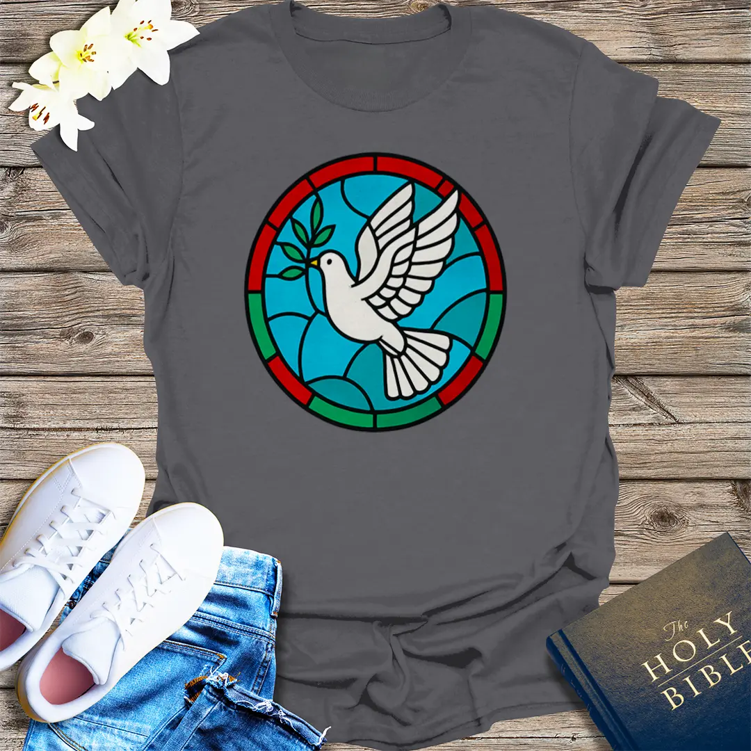 Peaceful Dove T-Shirt - Charcoal