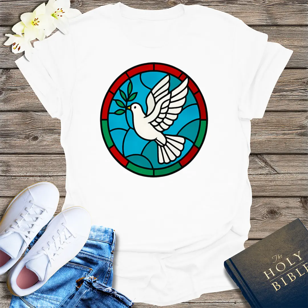 Peaceful Dove T-Shirt - White
