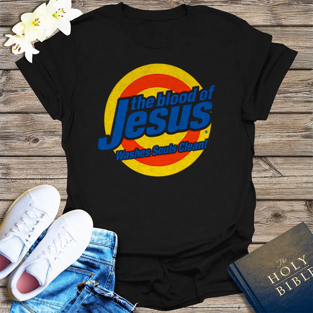 The Blood of Jesus T-Shirt - Black