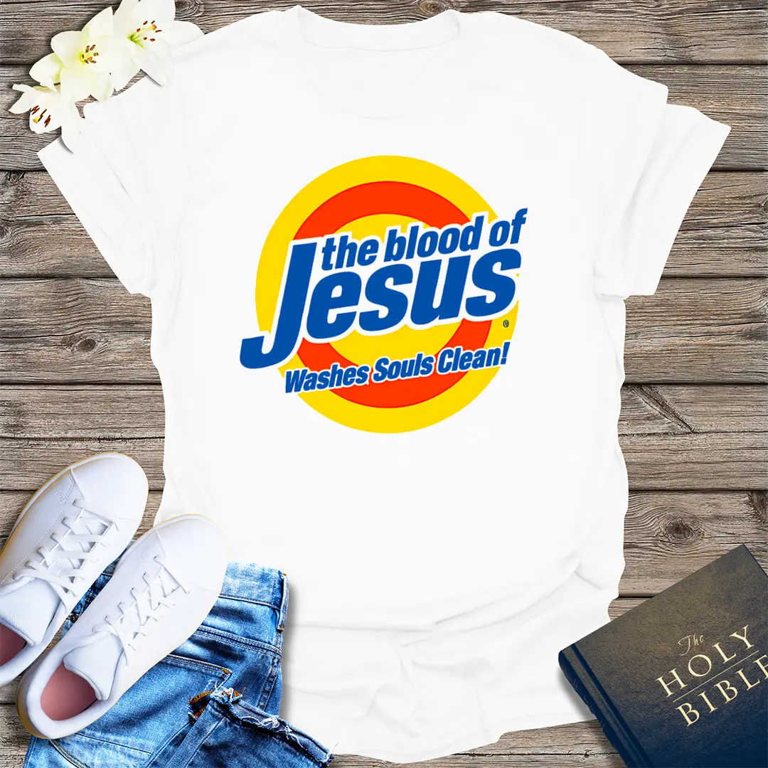 The Blood of Jesus T-Shirt - White