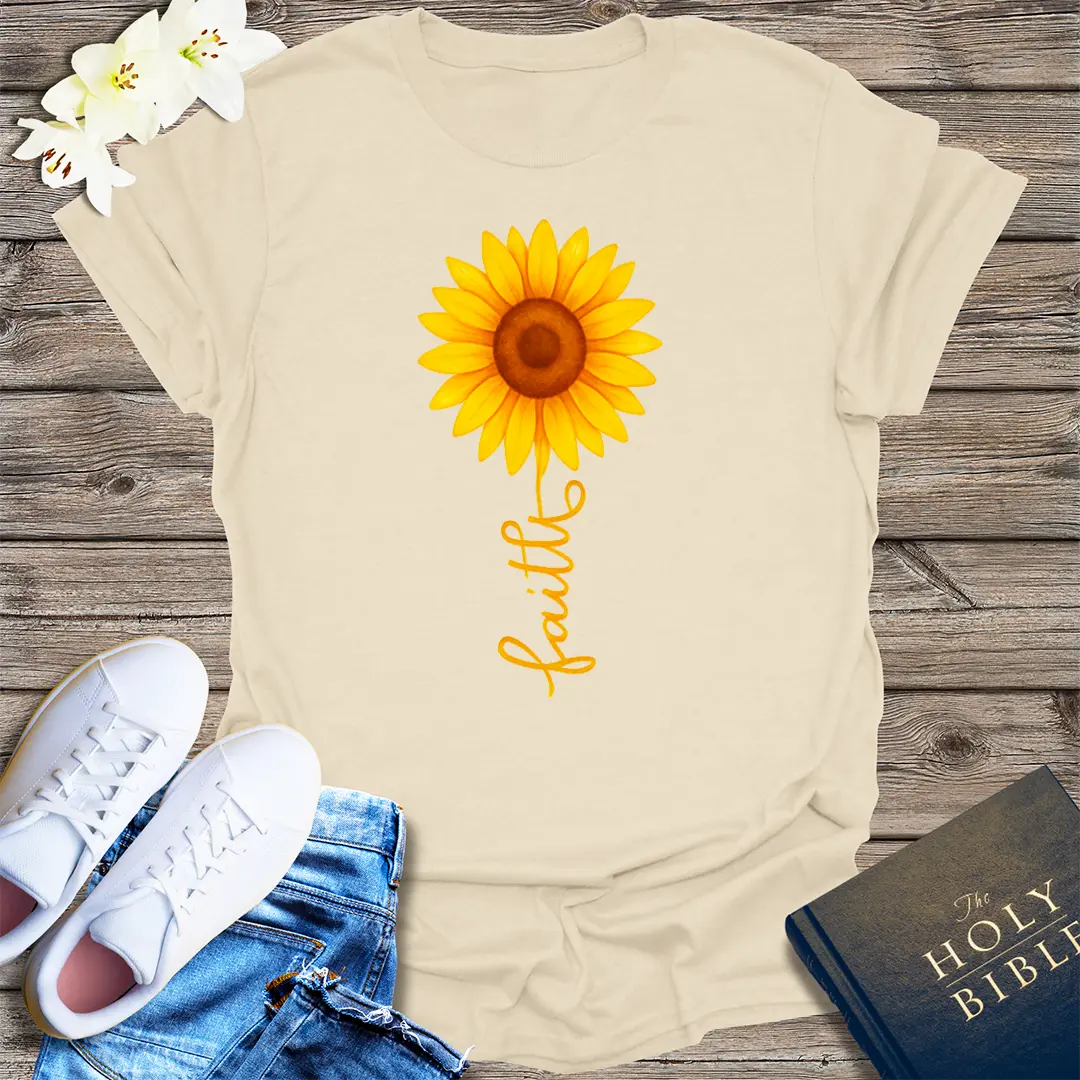 Sunflower Faith T-Shirt - Natural
