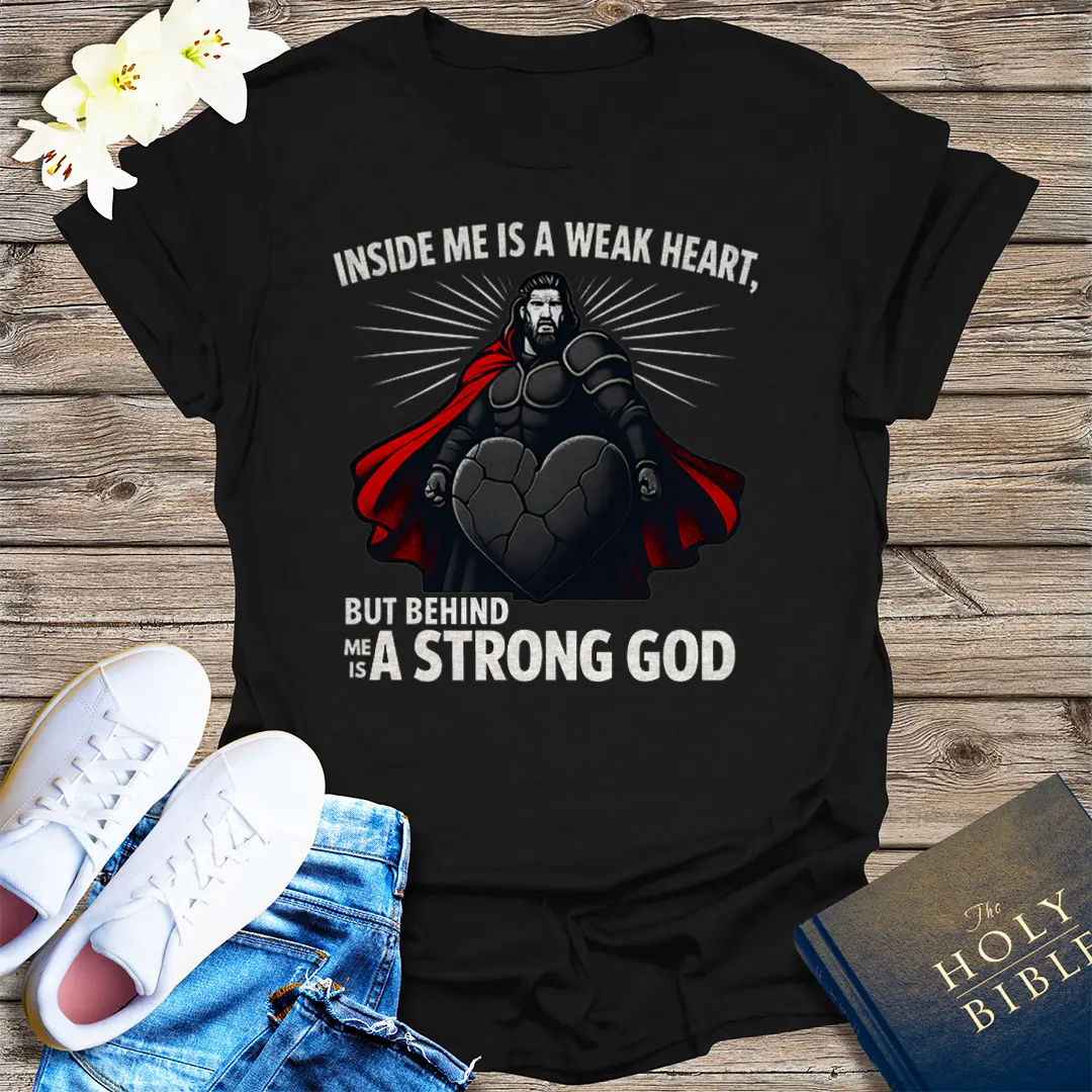 Strong God Warrior T-Shirt - Black