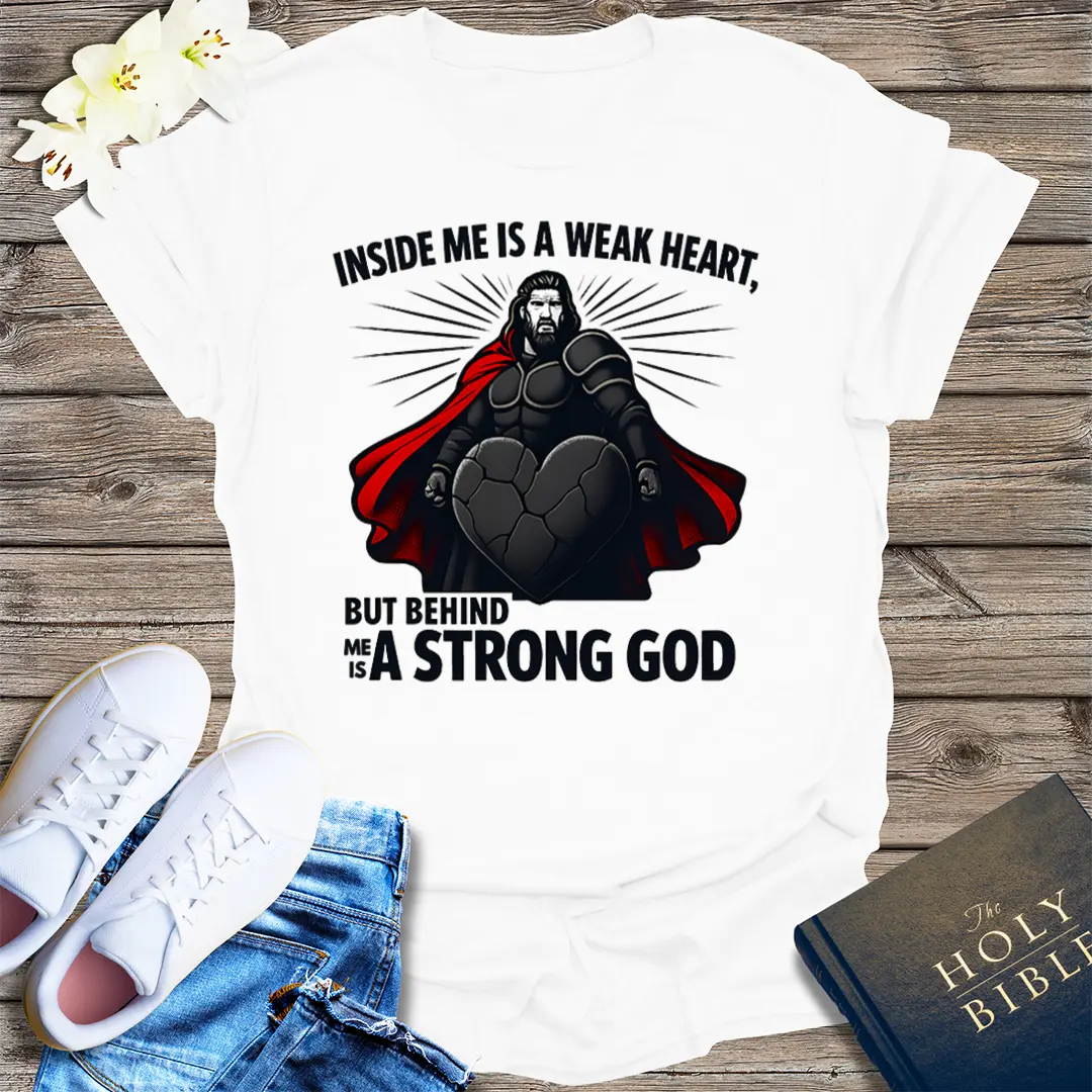 Strong God Warrior T-Shirt - White