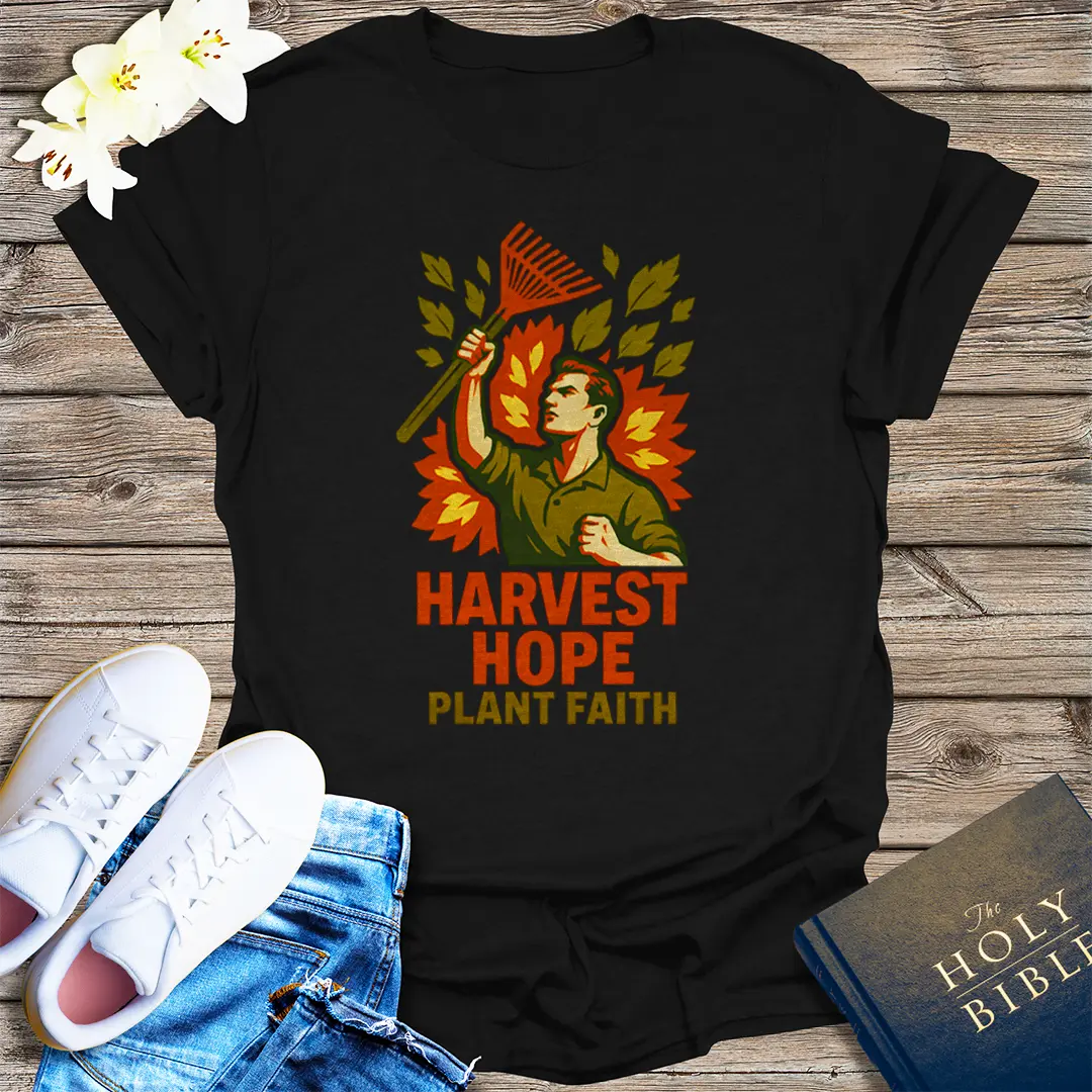 Harvest Hope T-Shirt - Black