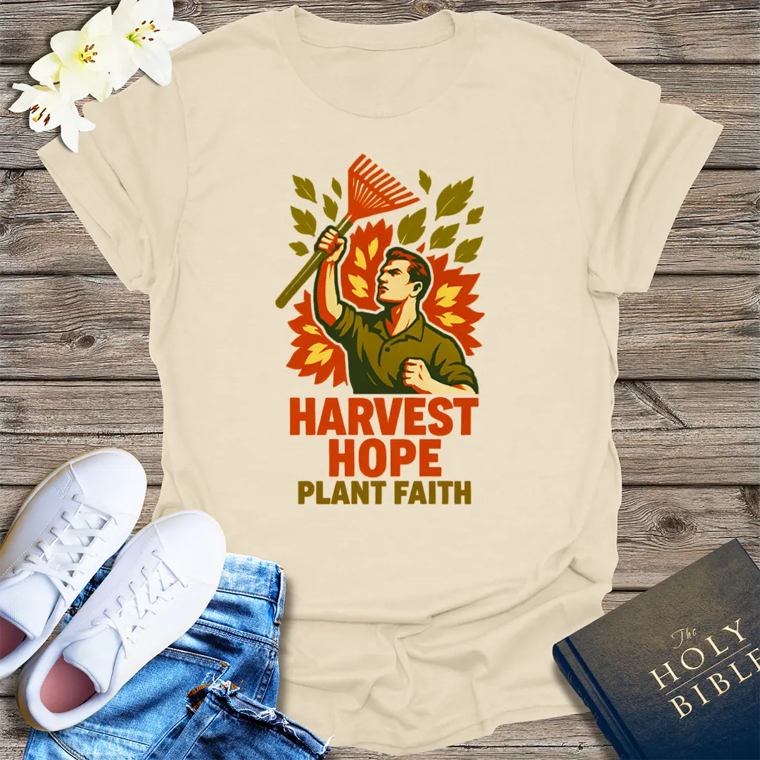 Harvest Hope T-Shirt - Natural
