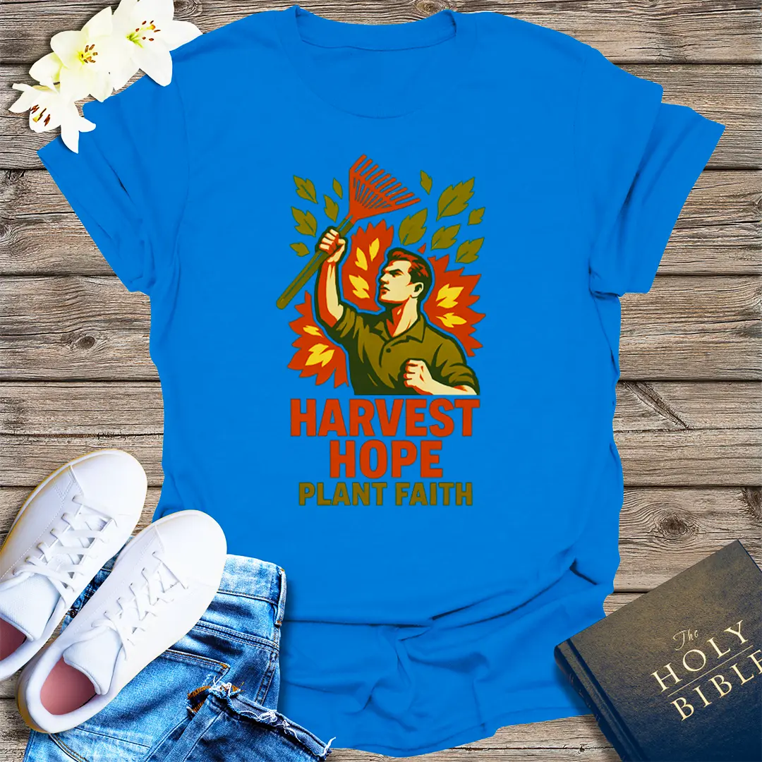 Harvest Hope T-Shirt - Royal