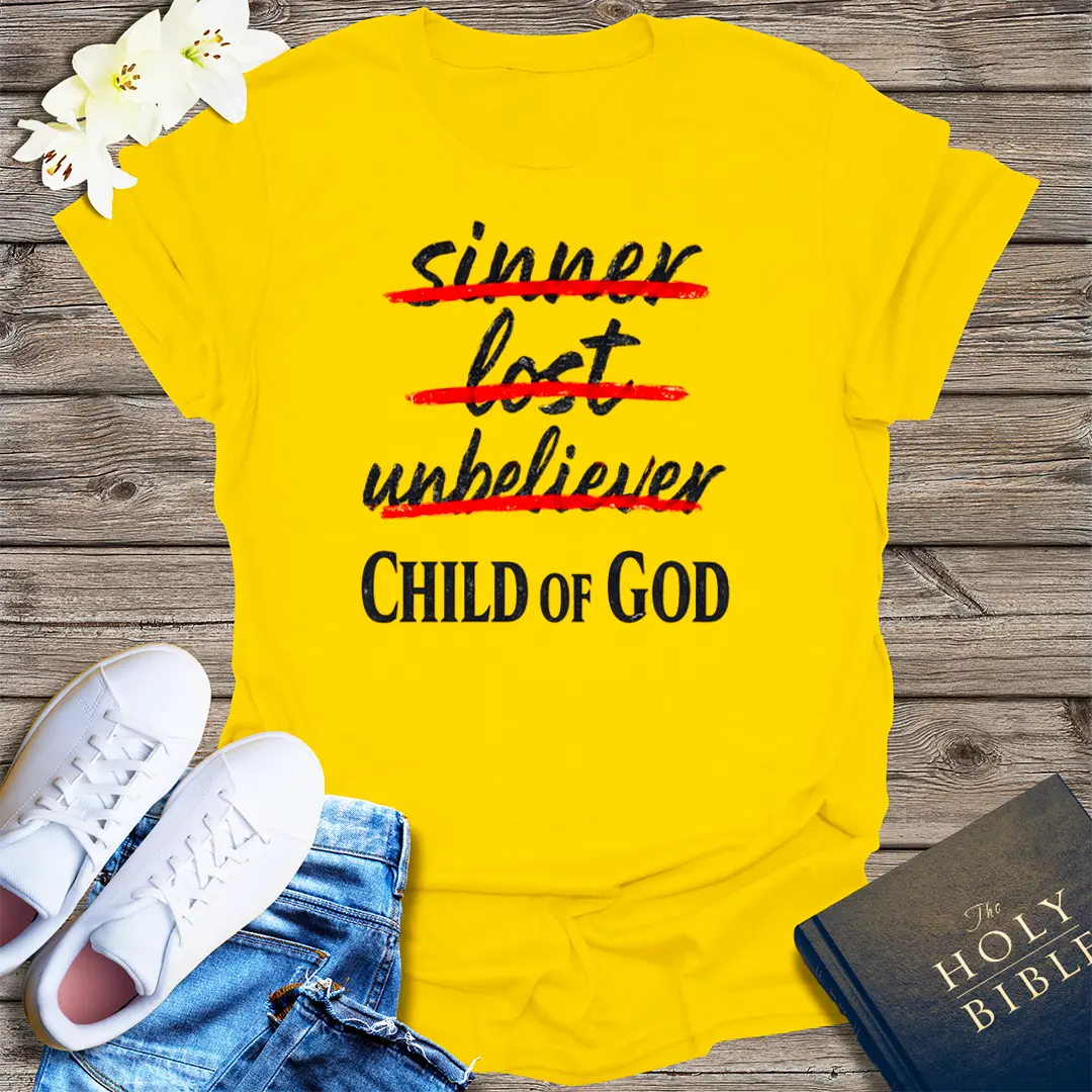 Child of God Identity T-Shirt - Daisy