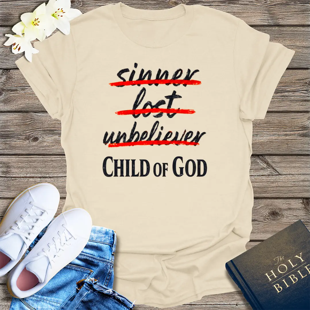 Child of God Identity T-Shirt - Natural