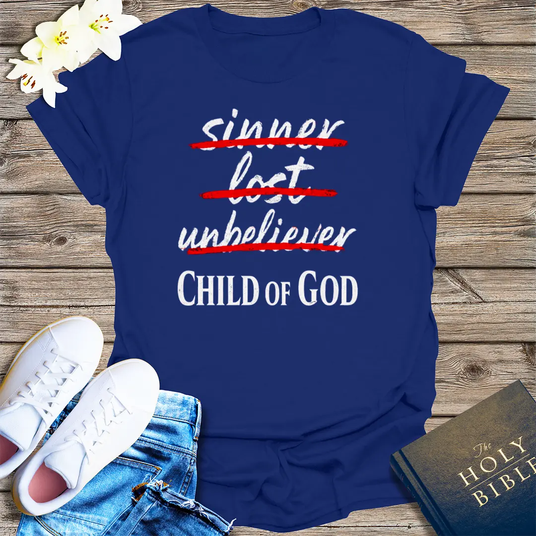 Child of God Identity T-Shirt - Navy