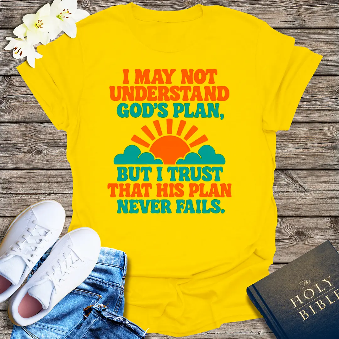 God's Perfect Plan T-Shirt - Daisy