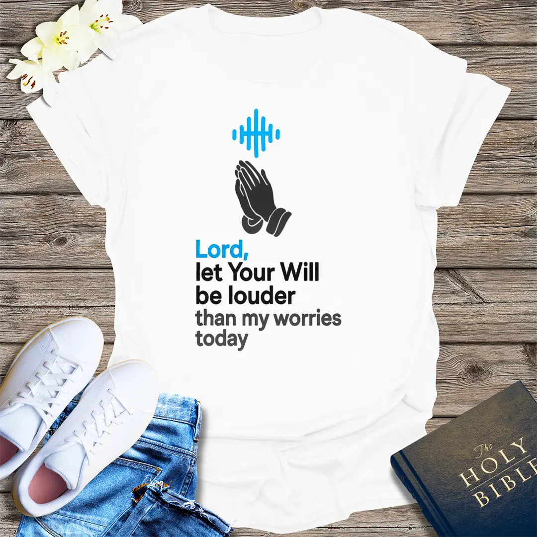 Louder Than Worries T-Shirt - White