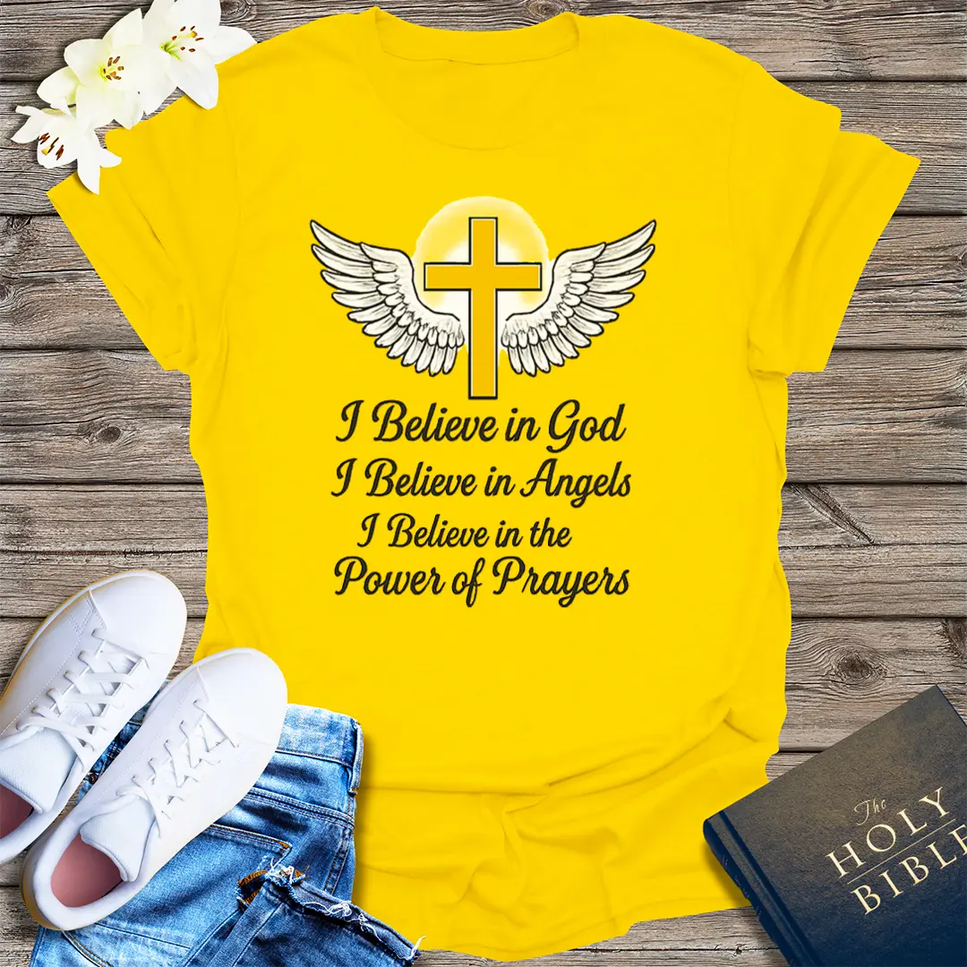 Faith and Angels T-Shirt - Daisy