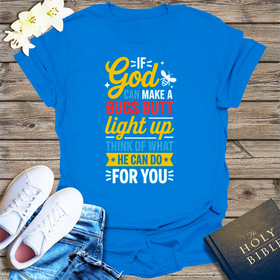 Light Up Faith T-Shirt - Royal