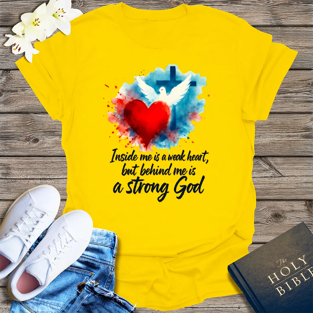 Strong God Faith T-Shirt - Daisy