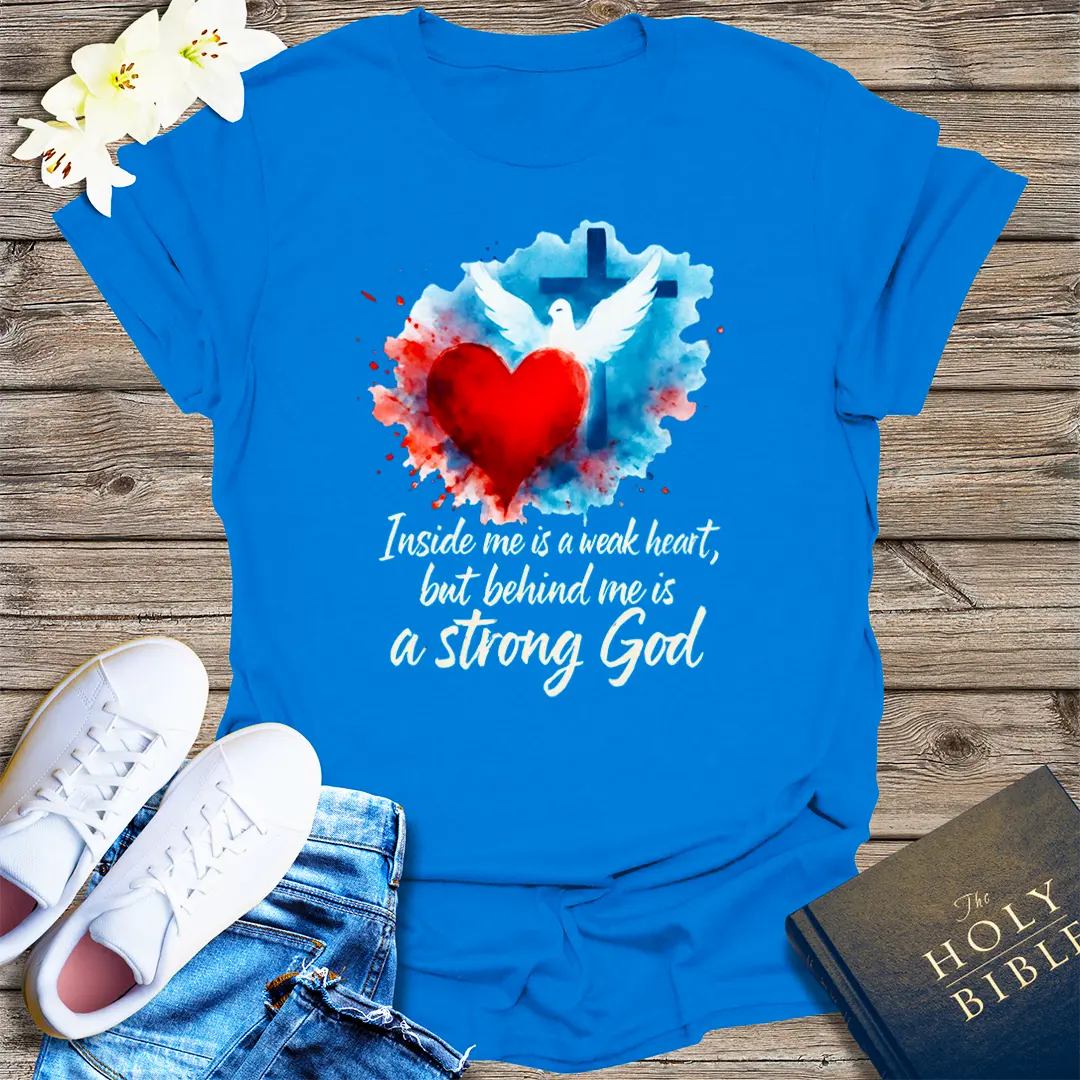 Strong God Faith T-Shirt - Royal