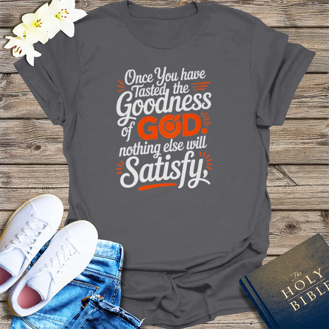 Goodness of God T-Shirt - Charcoal