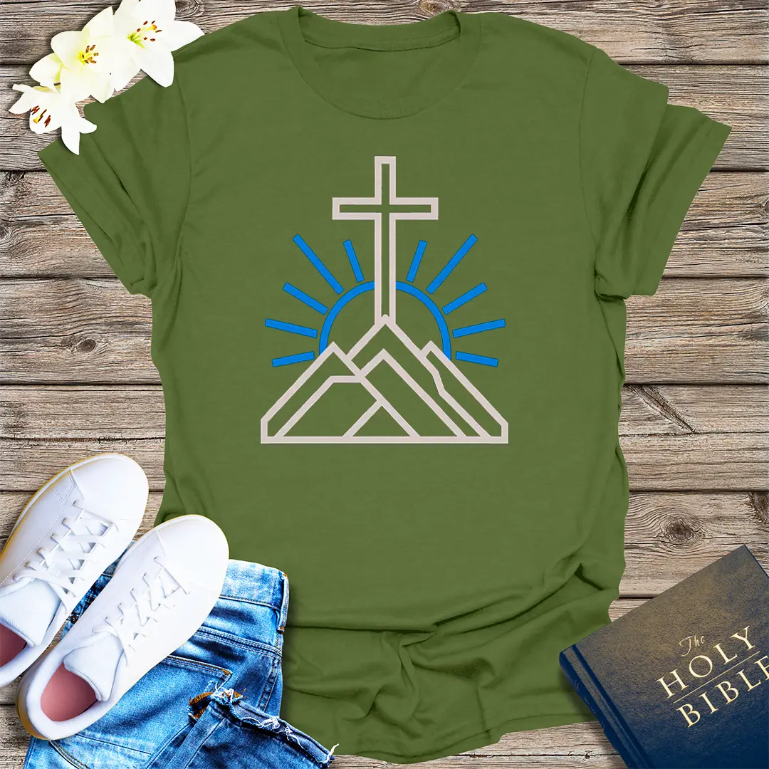 Risen Hope T-Shirt - Military Green