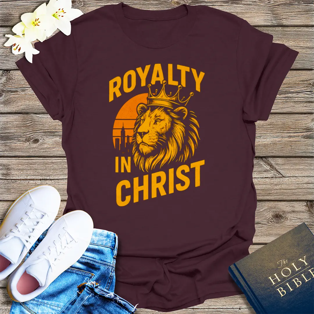 Royalty in Christ T-Shirt - Dark Chocolate