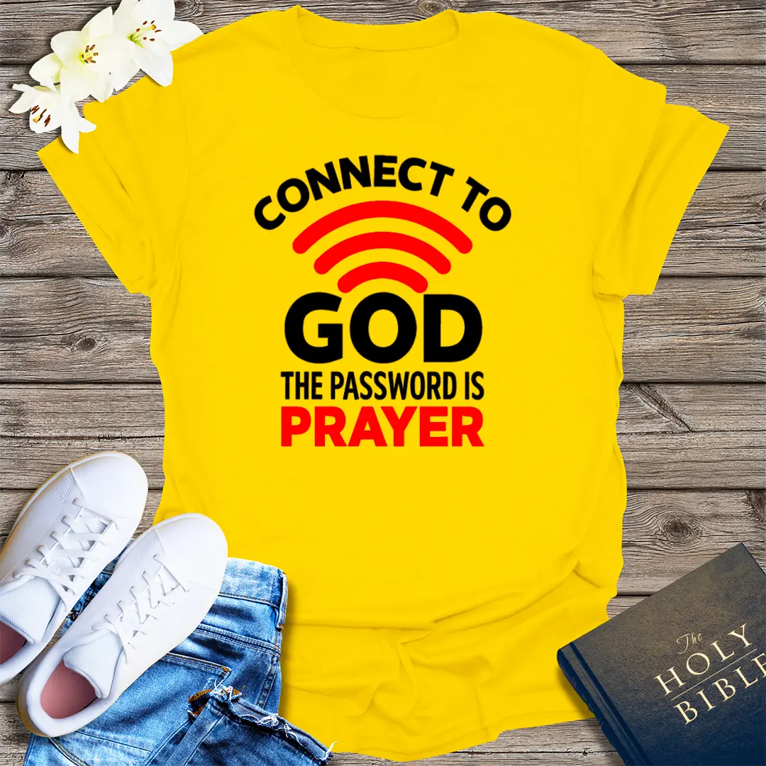 Connect to God T-Shirt - Daisy