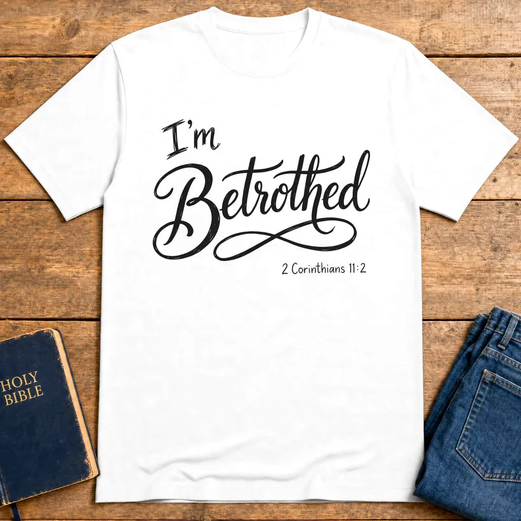I'm Betrothed T-Shirt - White