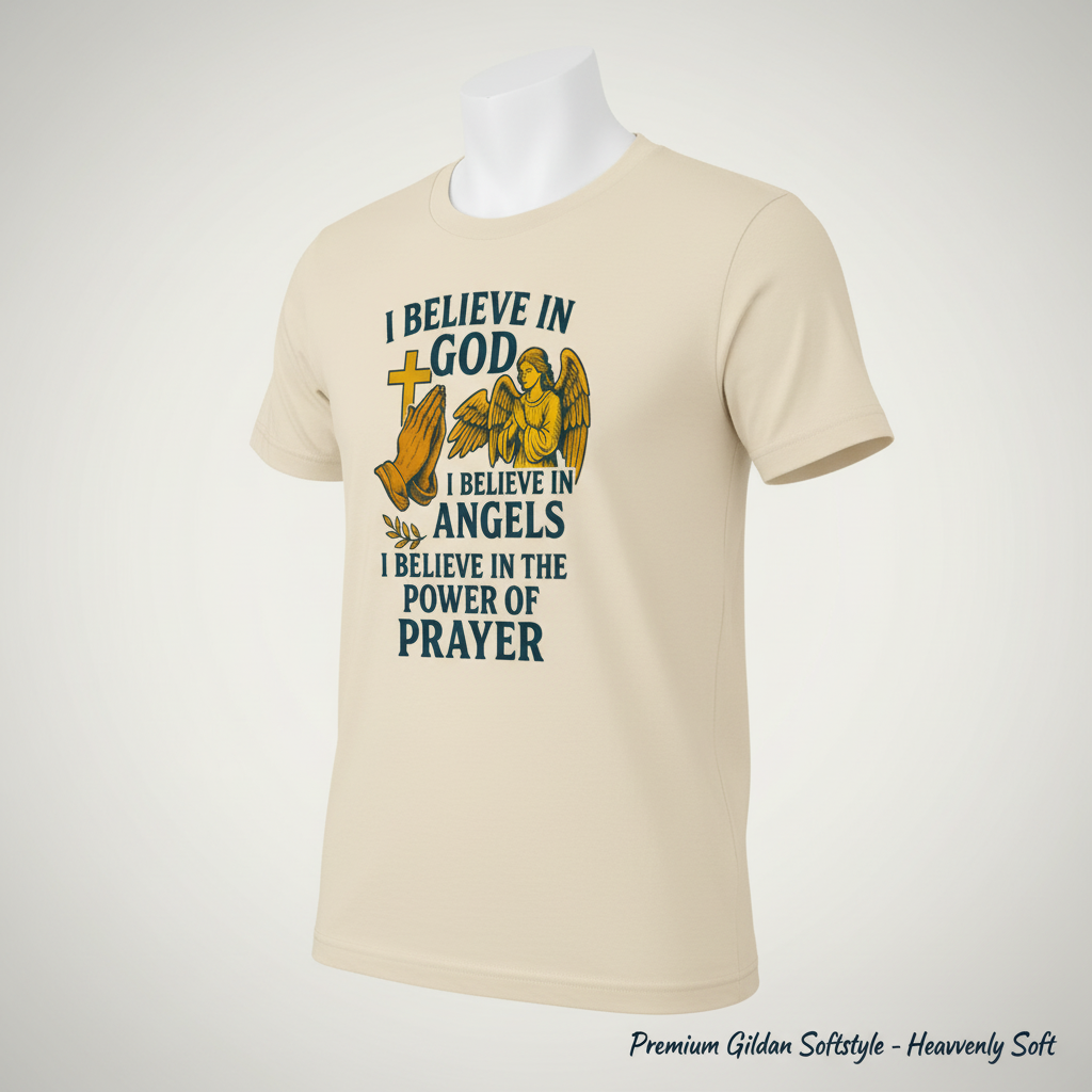 Faith in Prayer T-Shirt__space