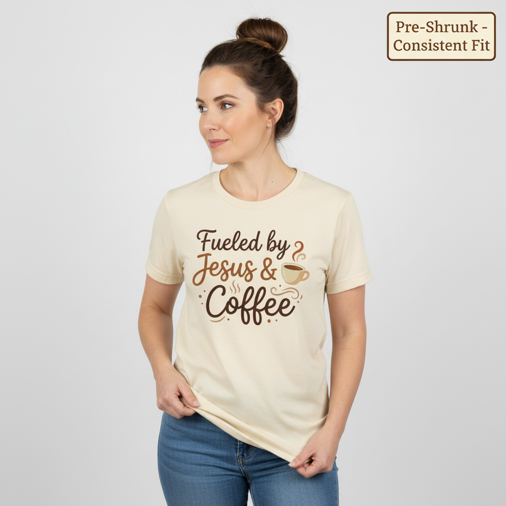Fueled by Jesus & Coffee T-Shirt__benefit