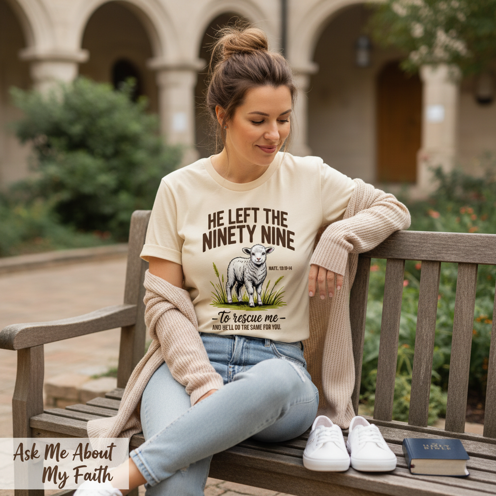 He Left the Ninety-Nine T-Shirt__pair