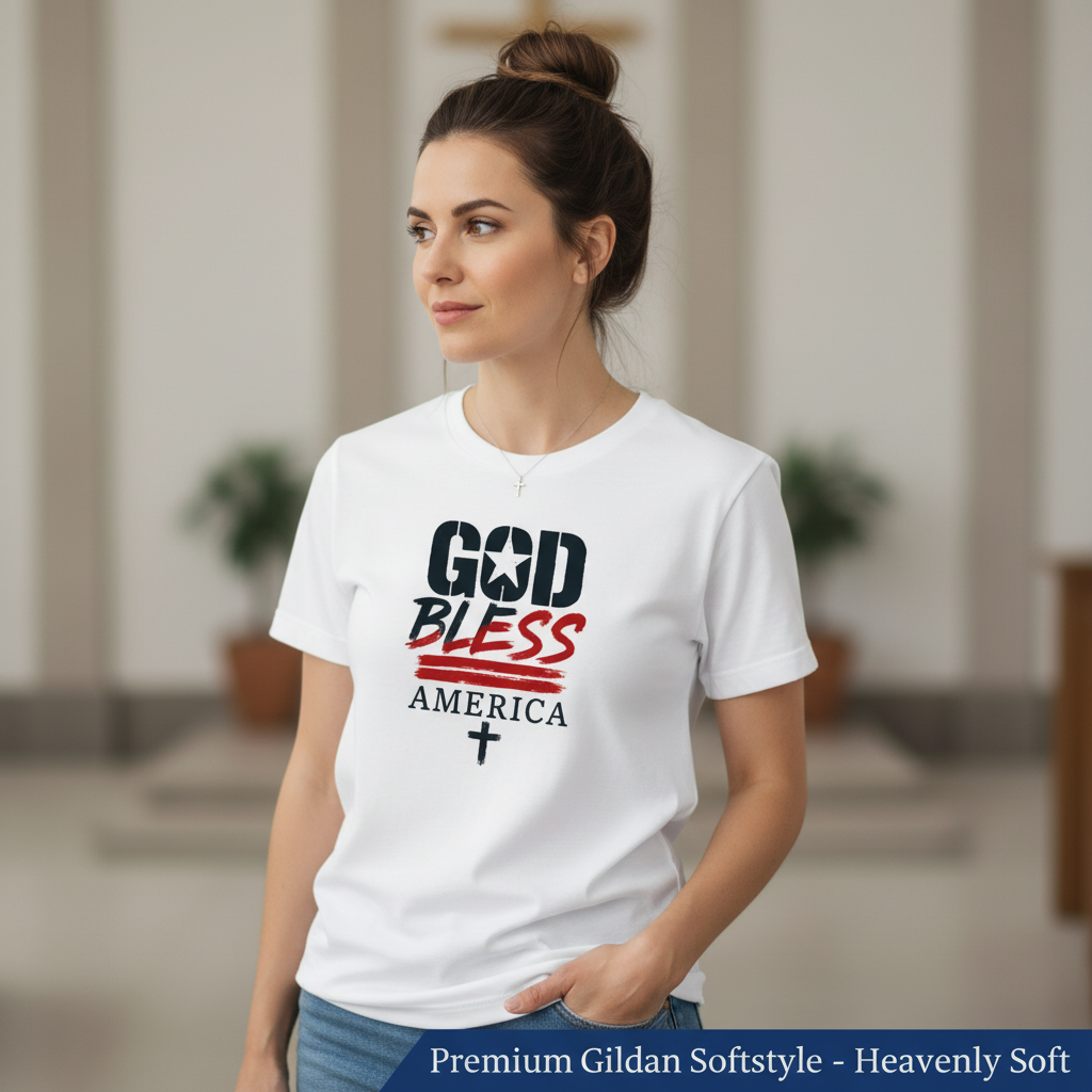 God Bless America T-Shirt__space