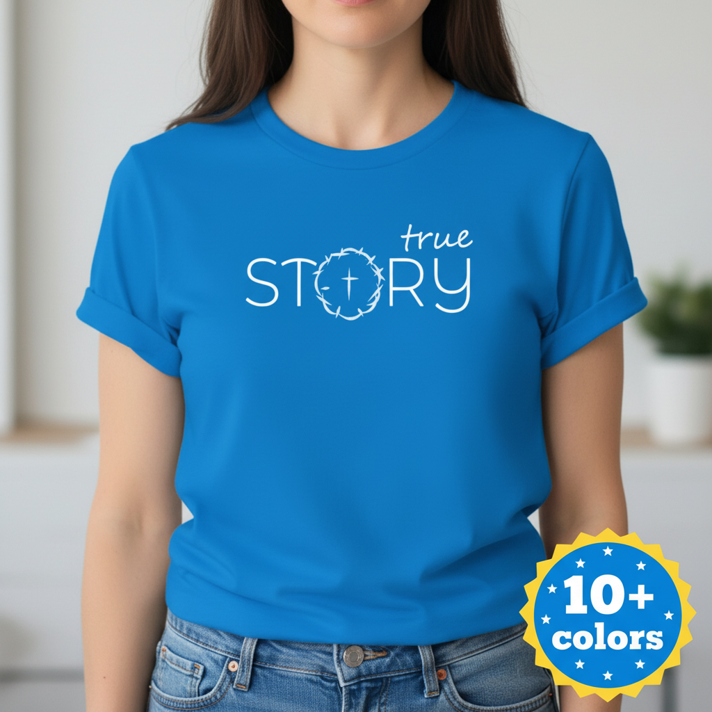 True Story Crown T-Shirt_badge
