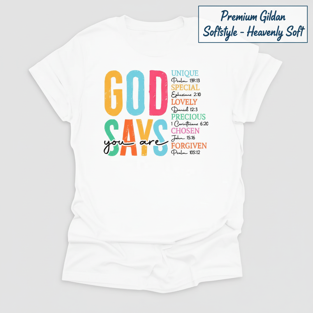 God Says You Are T-Shirt_clean