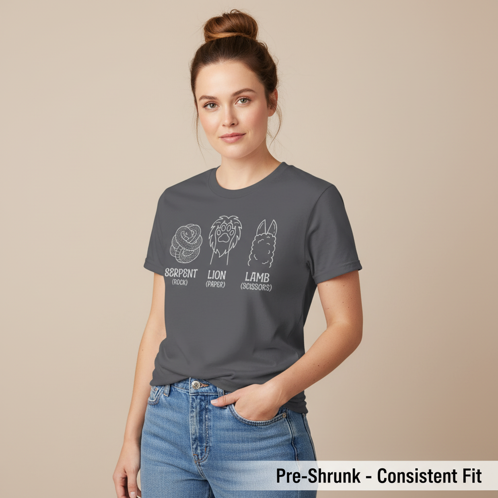 Serpent Lion Lamb T-Shirt__space