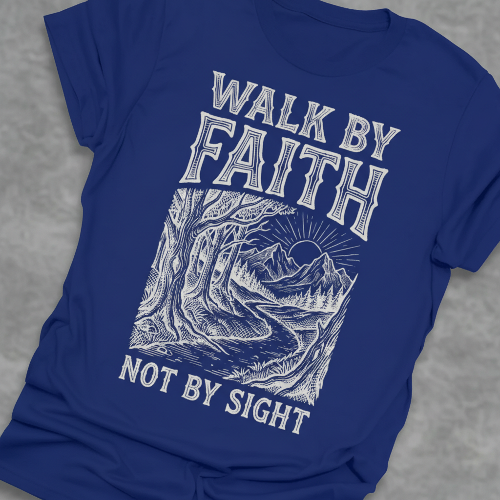 Walk by Faith T-Shirt_extreme_za