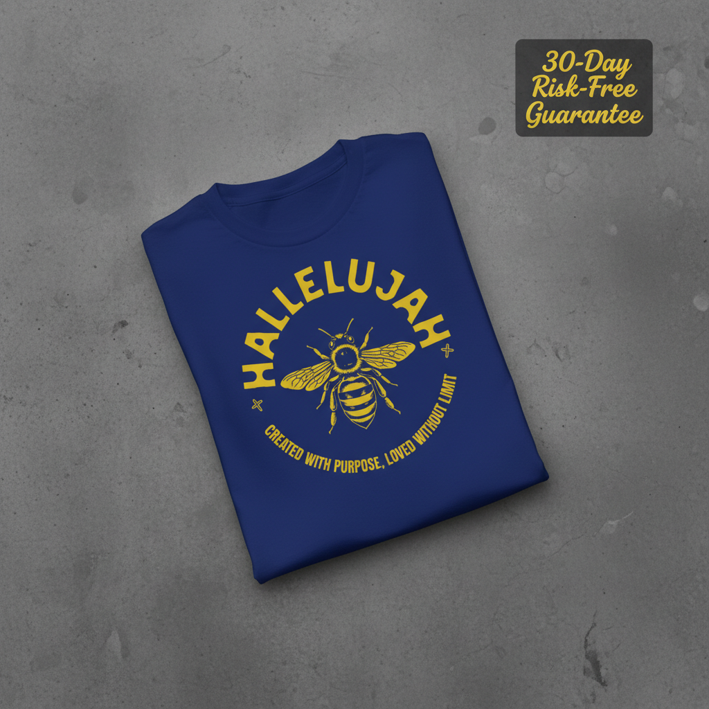 Hallelujah Bee Purpose T-Shirt_fold_tilt