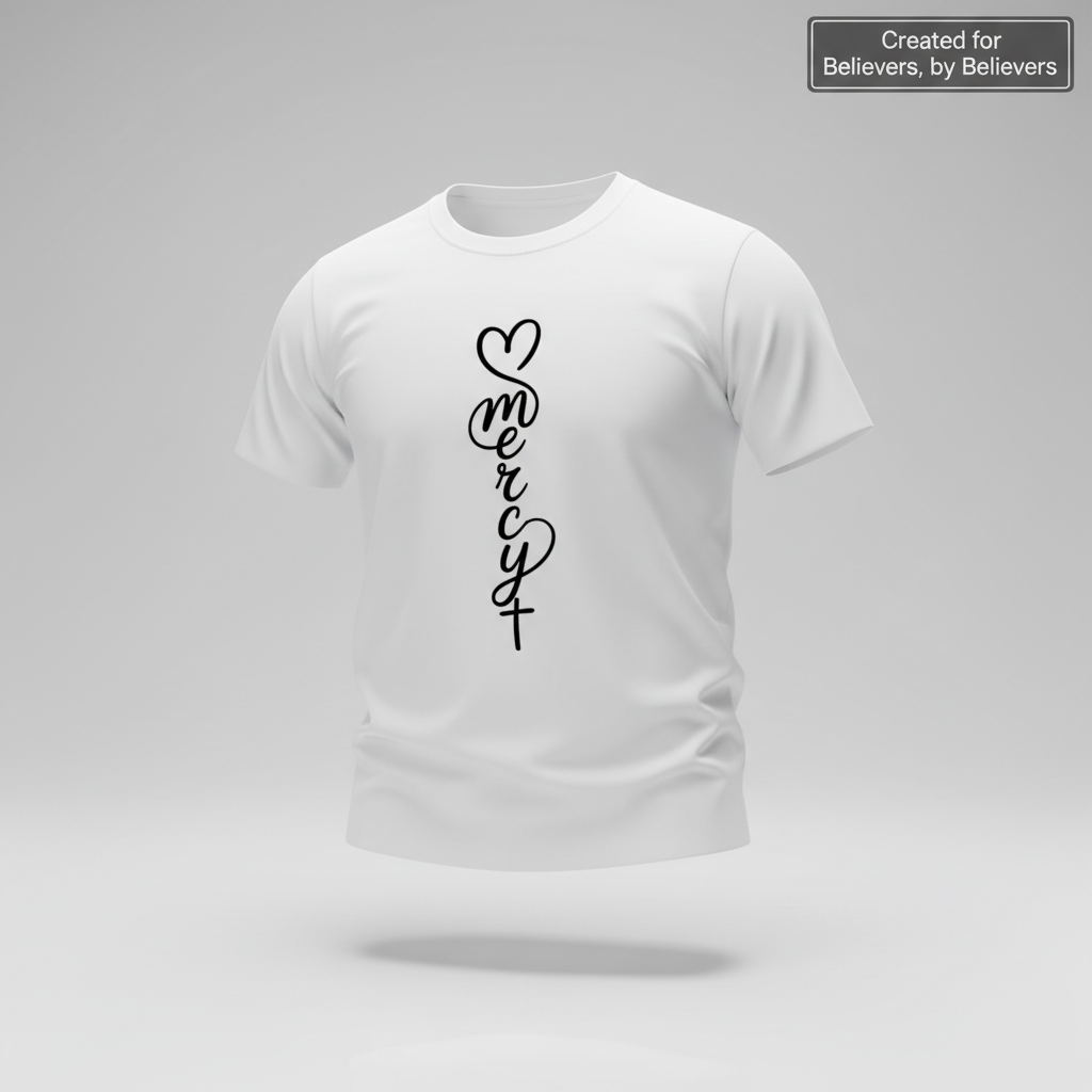Saved by Mercy T-Shirt_3d_float