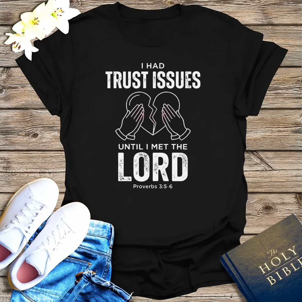 Trust Issues No More T-Shirt_triple_model