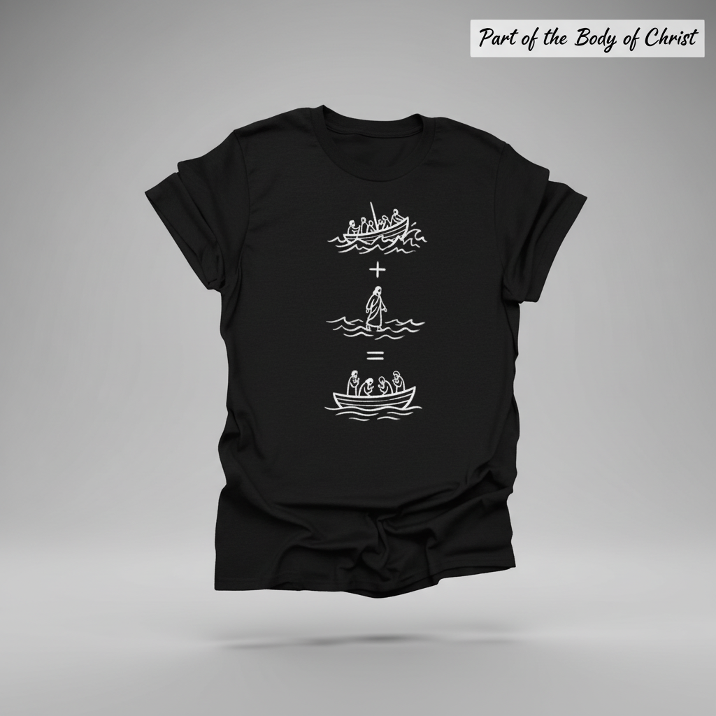 Peace in the Storm T-Shirt_3d_float