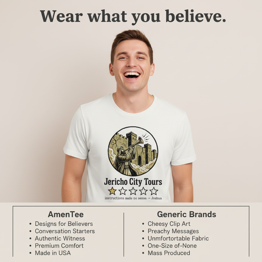 Jericho City Tours T-Shirt_product_table