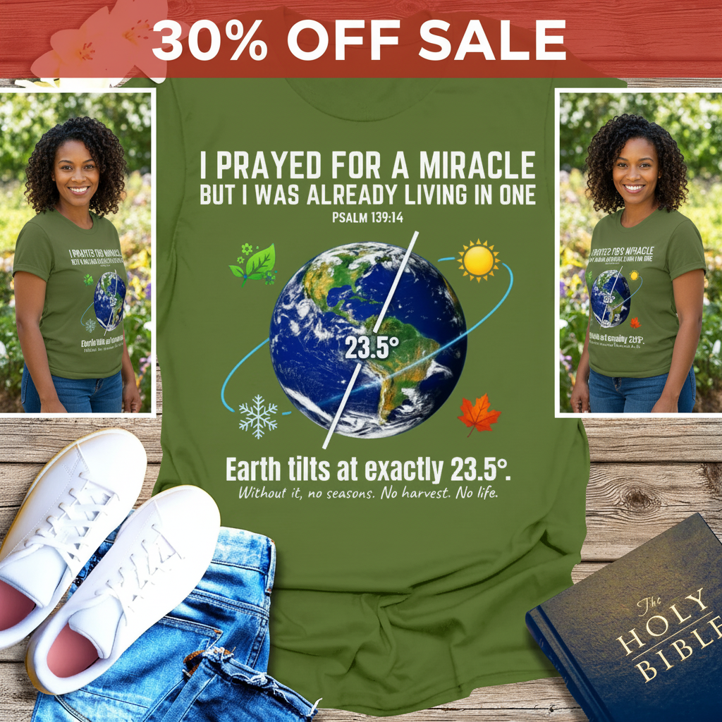 Divine Design Earth Tilt T-Shirt_triple_model