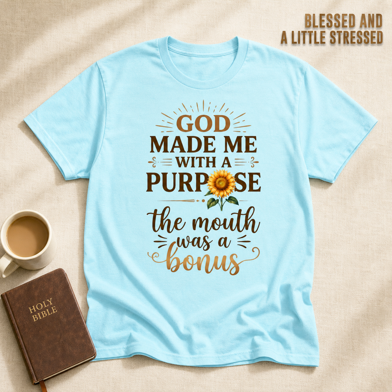 Purpose and Bonus Mouth T-Shirt_min_flat