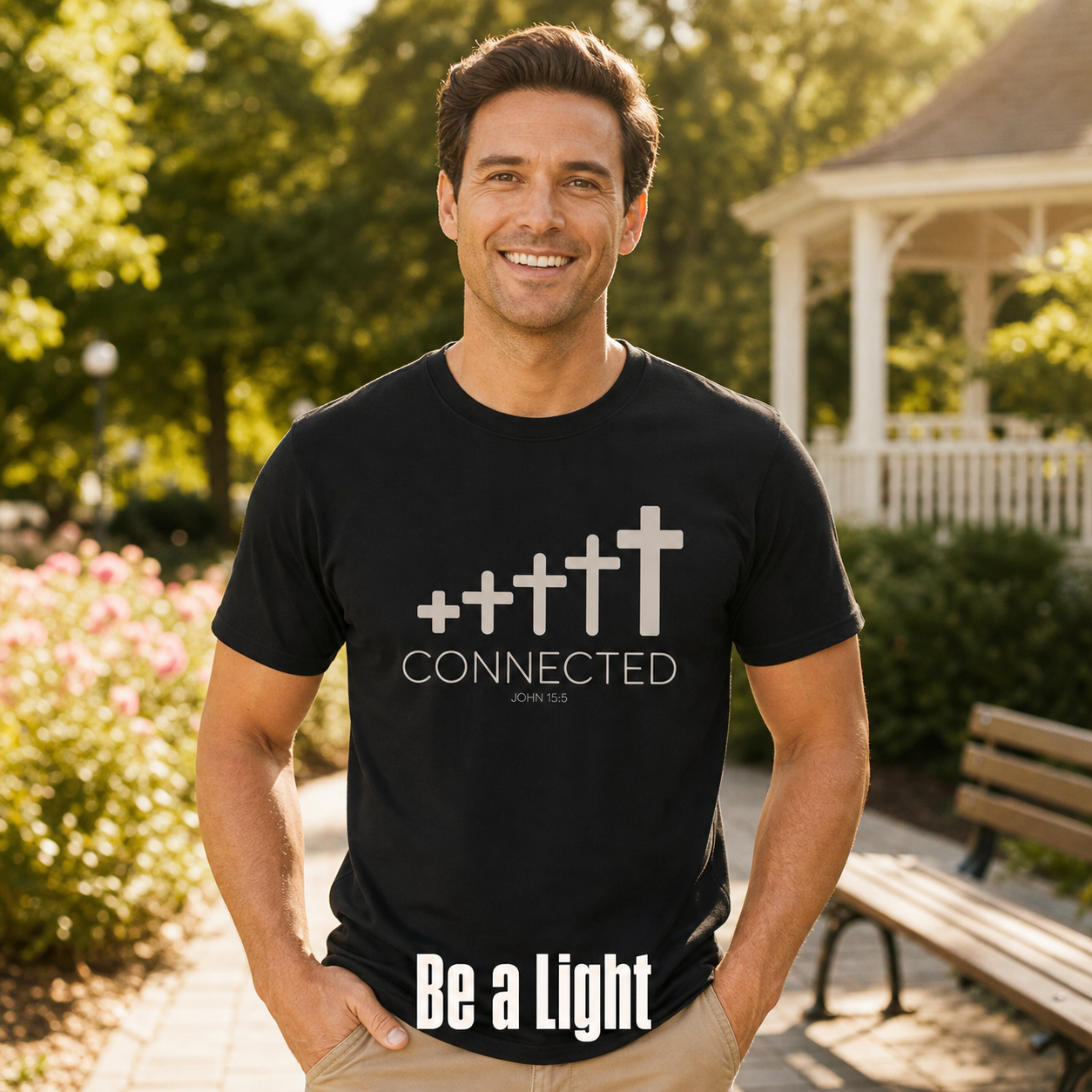 Connected in Christ T-Shirt_active_outdoor