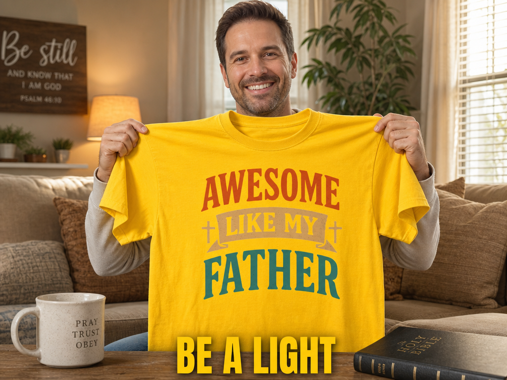 Awesome Like My Father T-Shirt_ugc_holdup